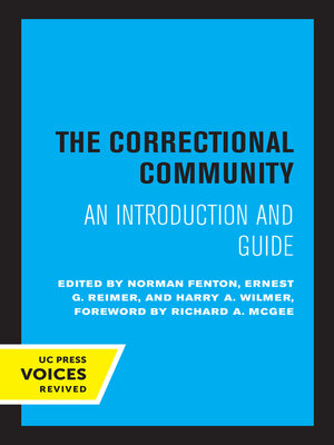 cover image of The Correctional Community